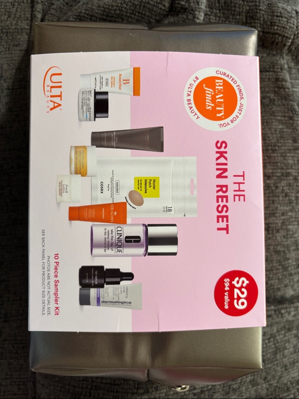 Ulta Beauty Skin Reset Sampler Kit - Pink